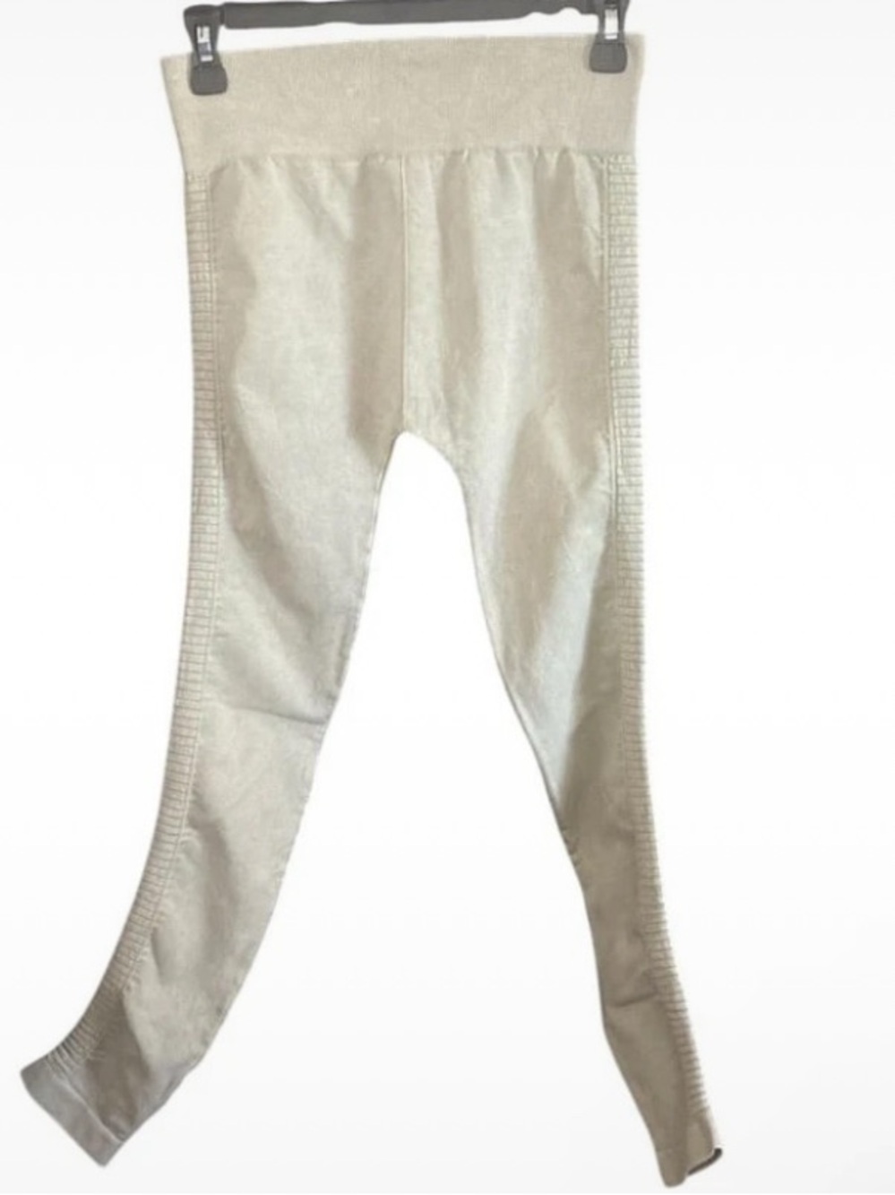 Stretch Leggings - Rust Orange Cream Turquoise - Picture 2 of 3